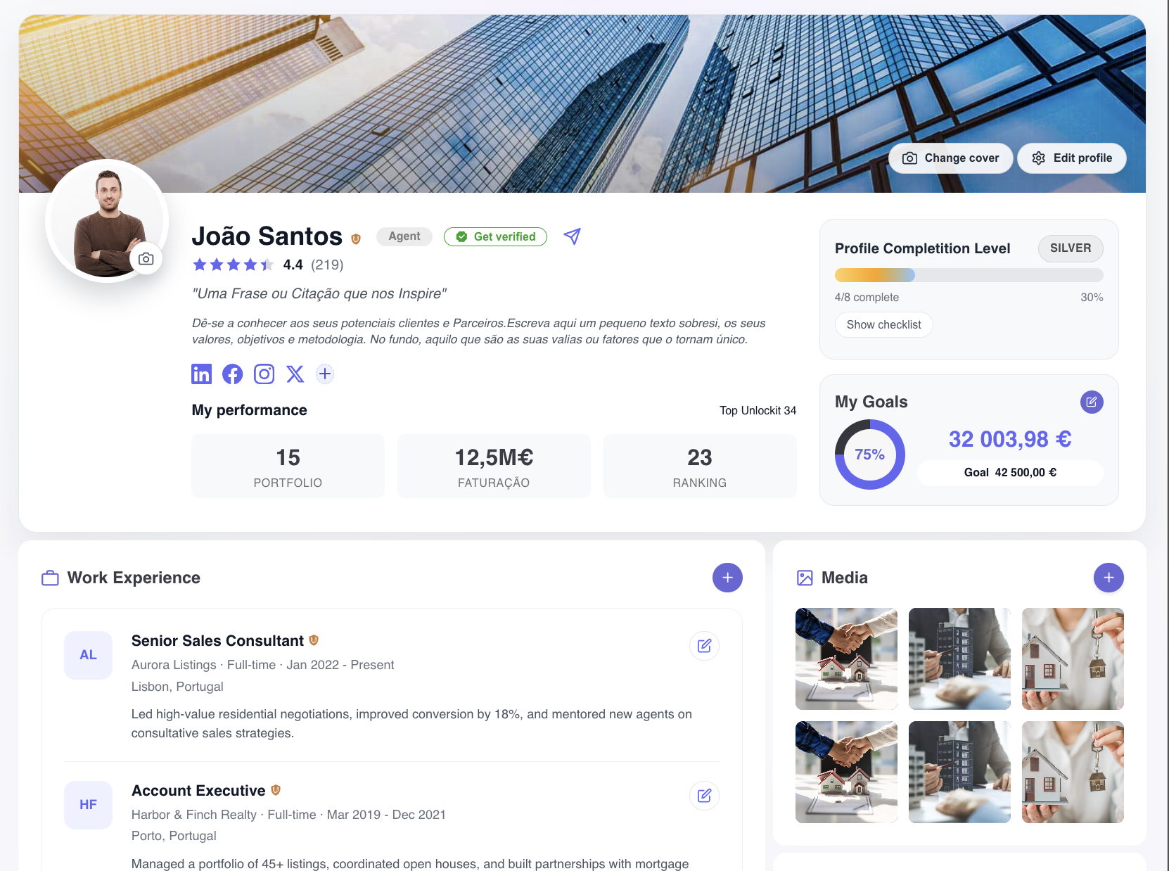 Mockup Unlockit em vista de browser 1
